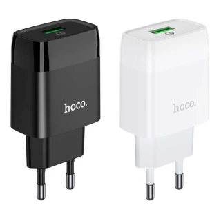 МЗП Hoco C72Q Glorious QC3.0 18W (1USB/3A) фото 1 МЗП Hoco C72Q Glorious QC3.0 18W (1USB/3A) фото 1 з 1