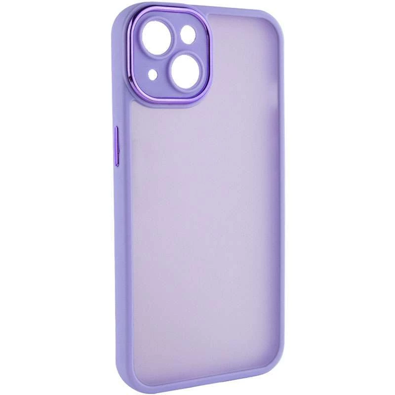 

TPU+PC чохол Accent на Apple iPhone 13 (6.1") (White / Purple)