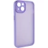 TPU+PC чохол Accent на Apple iPhone 14 (6.1") – White / Purple. Фото 1 з 6