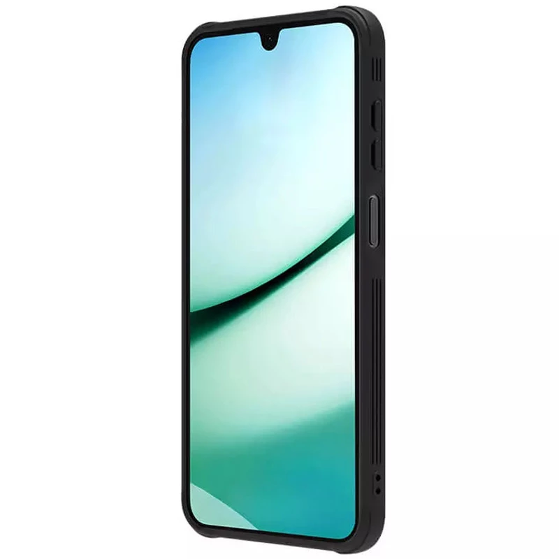Карбована накладка Nillkin Pro зі шторкою для камери на Samsung Galaxy A26 5G – Black. Фото 4 з 6