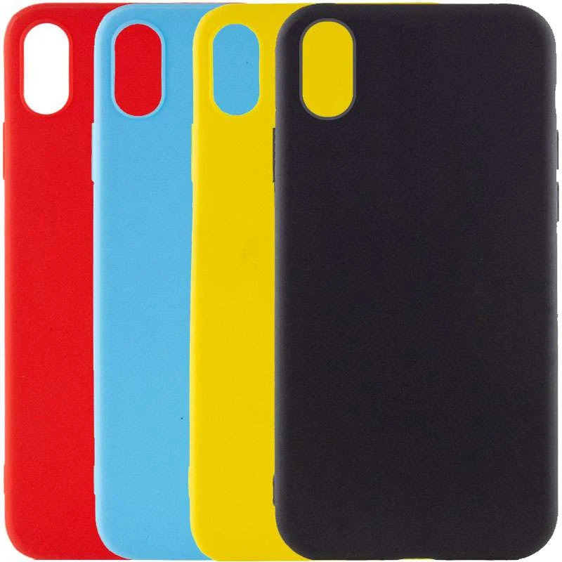 

Кольоровий силіконовий чохол на Apple iPhone XR (6.1")