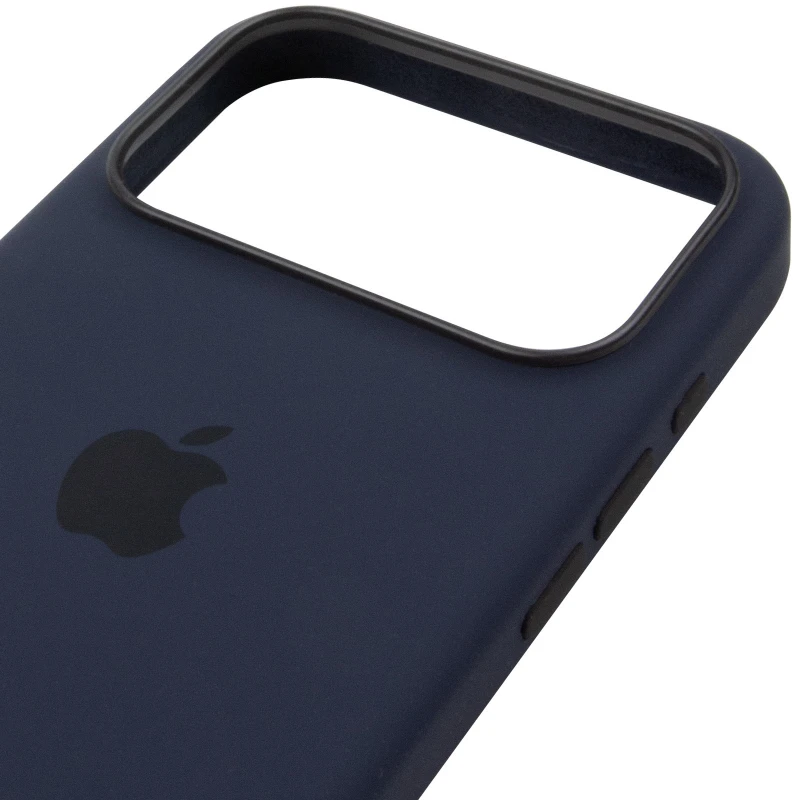 Чохол Silicone case (AAA) with Magsafe and Animation для Apple iPhone 17 Pro Max (6.9") – Midnight. Фото 7 з 8