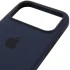 Чохол Silicone case (AAA) with Magsafe and Animation для Apple iPhone 17 Pro Max (6.9") – Midnight. Фото 7 з 8