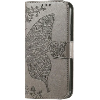 Кожаный чехол-книжка Butterfly Pattern для Samsung Galaxy A36 5G фото 1 из 4