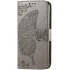 Шкіряний чохол-книжка Butterfly Pattern для Samsung Galaxy A57 5G – Gray. Фото 1 з 4