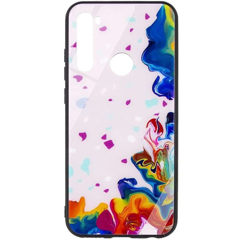 

Скляний чохол Diversity на Xiaomi Redmi Note 8 (Stains multicolored)