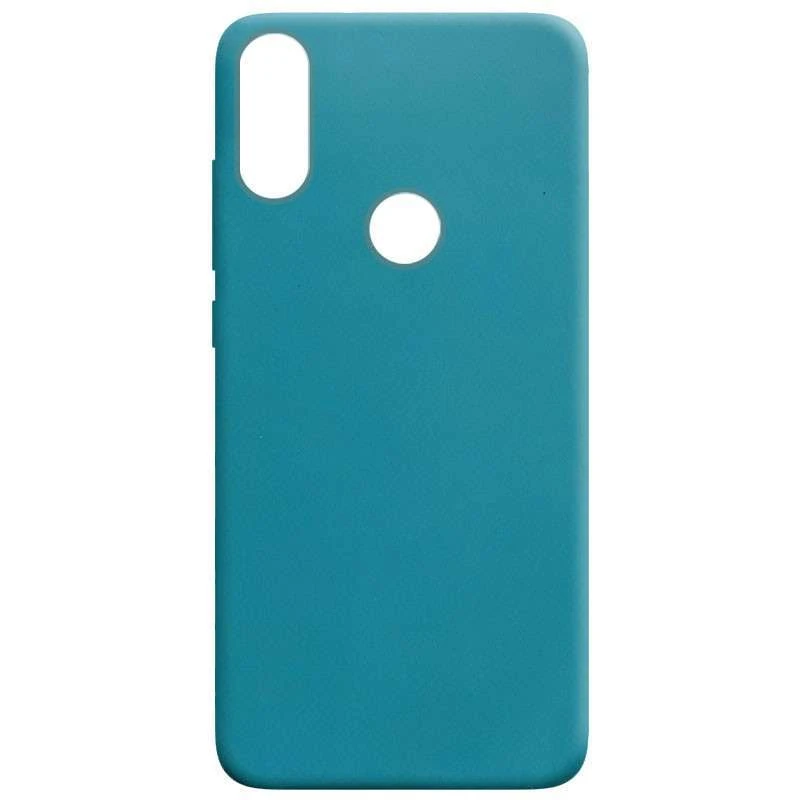 

Кольоровий силіконовий чохол на Xiaomi Redmi 7 (Синій / Powder Blue)