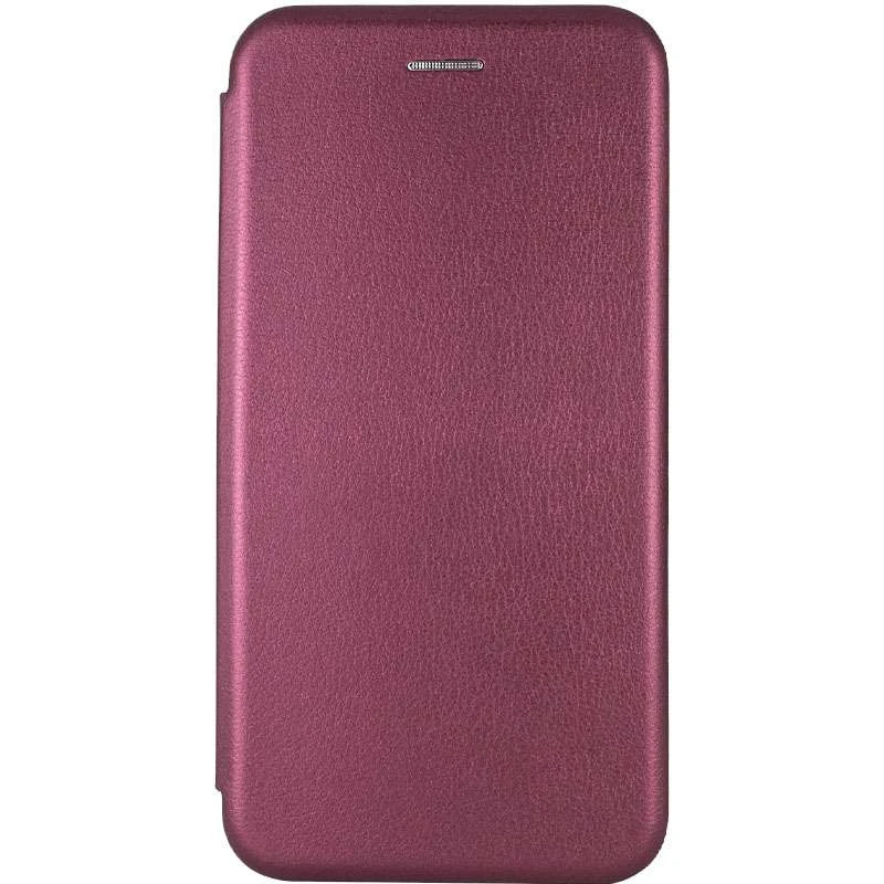 Чохол-книжка класичний на Apple iPhone 11 (6.1") – Бордовий. Фото 1 з 3