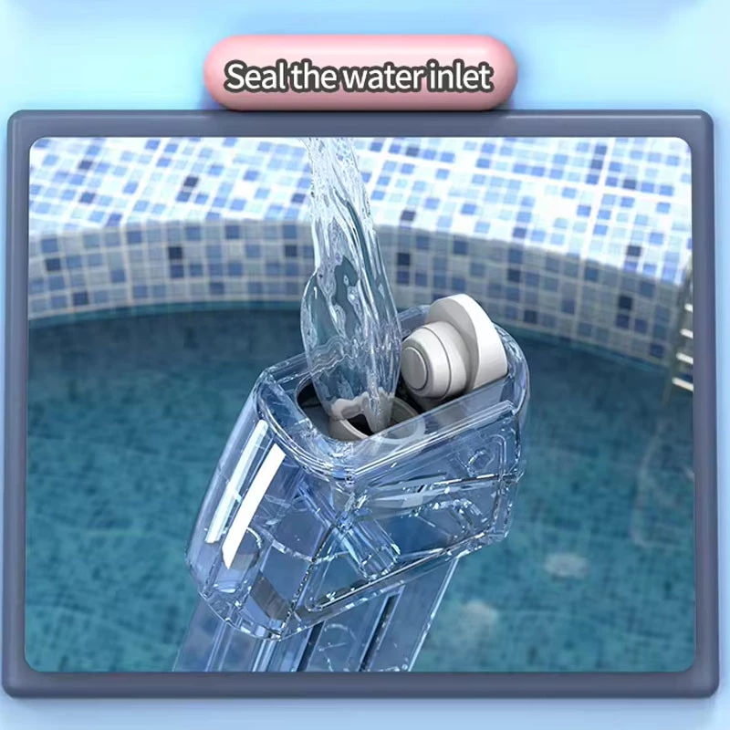 Водяний акумуляторний пістолет Glock Water Gun (250ml) with lithium battery – Pink. Фото 8 з 8