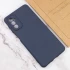Чохол Silicone Case Lakshmi Premium з закритою камерою на Samsung Galaxy A14 4G/5G – Темно-синій / Midnight blue. Фото 8 з 11