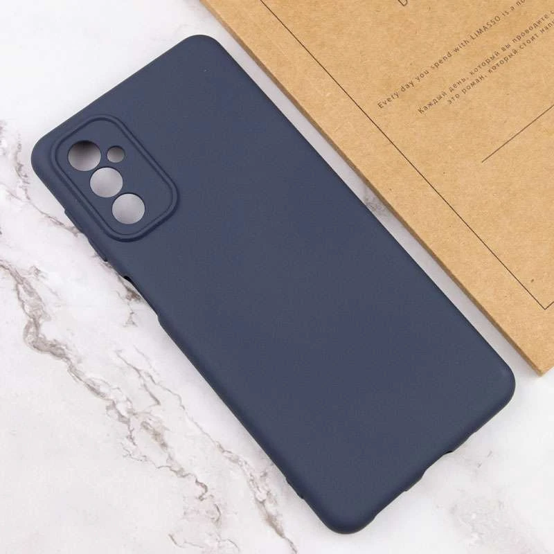 Чохол Silicone Case Lakshmi з закритою камерою на Samsung Galaxy M14 5G – Синій / Midnight Blue. Фото 5 з 6
