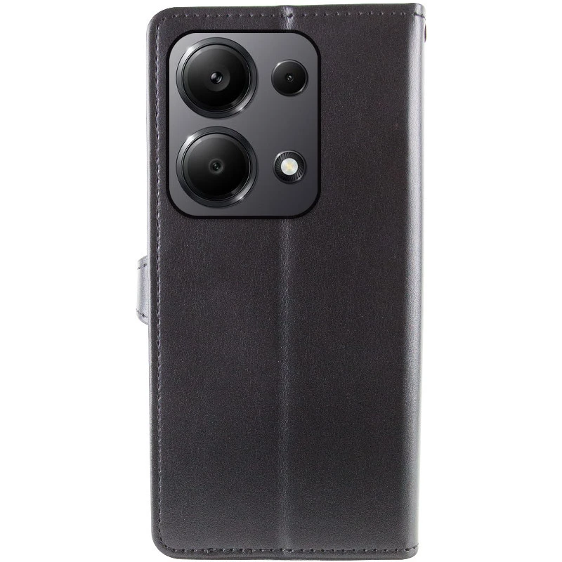 Чохол-книжка GETMAN Gallant  на Xiaomi Poco X6 – Чорний. Фото 2 з 7