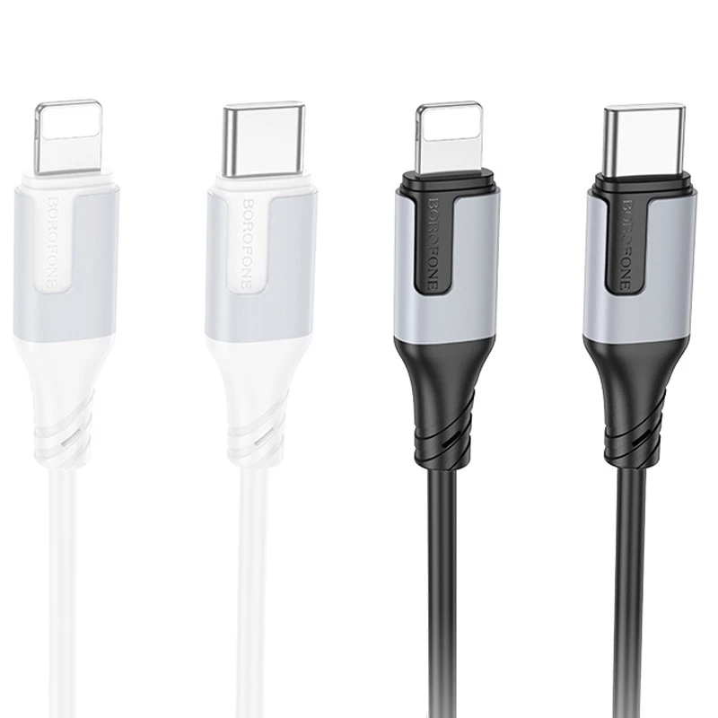 Дата кабель Borofone BX101 Creator 27W Type-C to Lightning (1m) фото 1 з 1
