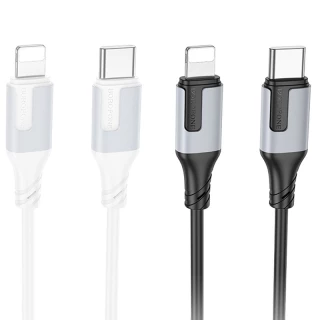Дата кабель Borofone BX101 Creator 27W Type-C to Lightning (1m) фото 1 з 1