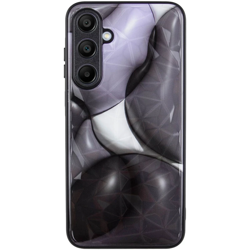TPU+PC чохол Prisma BubbleGum для Samsung Galaxy A15 4G/5G – 3D Grey. Фото 4 з 9