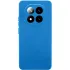 Цветной силиконовый чехол GETMAN с закрытой камерой на Xiaomi Redmi Note 14 Pro 4G – Синий / Royal blue. Фото 1 из 2