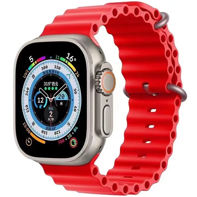 Ремінець Ocean Band для Apple Watch 38/40/41/42mm(ser.10) – Червоний / Red. Фото 1 з 1