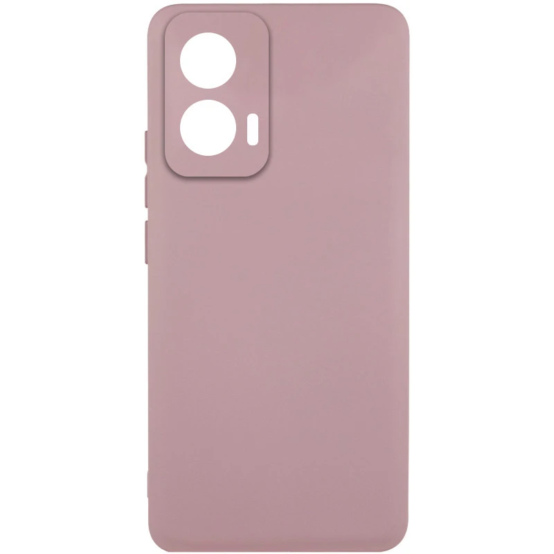 Чехол Silicone Case Lakshmi Premium з закритою камерою на Motorola Edge 60 – Розовый / Pink Sand. Фото 1 из 3