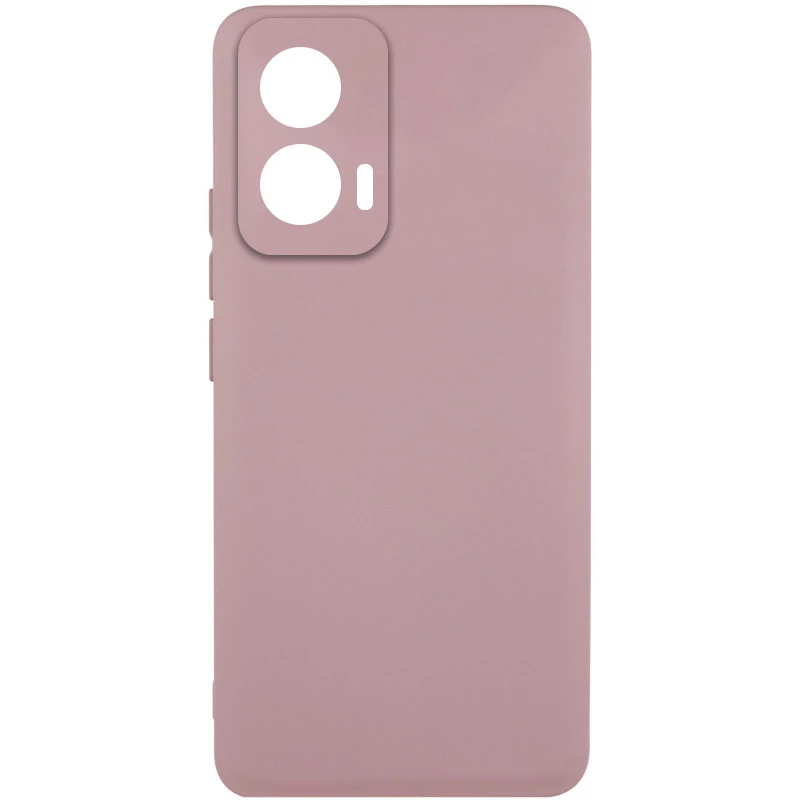 Чохол Silicone Case Lakshmi Premium з закритою камерою на Motorola Moto G75 – Рожевий / Pink Sand. Фото 1 з 3