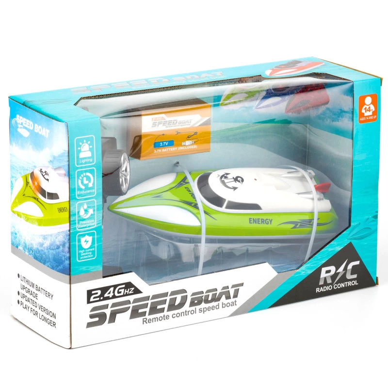 Катер на радіокеруванні SHT 658-45 2.4G – Green. Фото 3 з 3