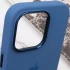 Чехол Silicone Case с металлическими кнопками для Apple iPhone 14 Pro Max (6.7") – Синий / Blue Jay. Фото 9 из 9