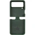 Чохол Foldables Silicone Cover Lakshmi (AAA) для Samsung Galaxy Z Flip4 – Зелений / Cyprus Green. Фото 5 з 6