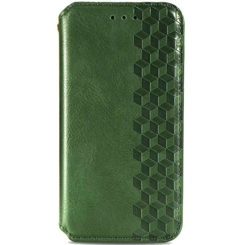 Чохол книжка GETMAN Cubic для Xiaomi Redmi Note 11 Pro 4G/5G – Зелений. Фото 1 з 6