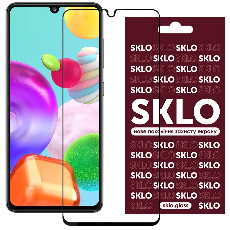 

Захисне скло SKLO 3D TECNO Pova 4 (LG7n) (Чорний)