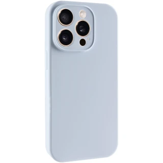 Чохол Silk Full Camera Protective (AA) NO LOGO для Apple iPhone 14 Pro Max (6.7") — Блакитний / Sweet Blue