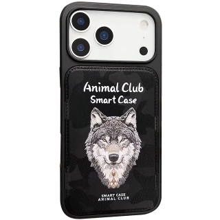 TPU+PC чохол Animal Club для Apple iPhone 16 фото 1 з 3