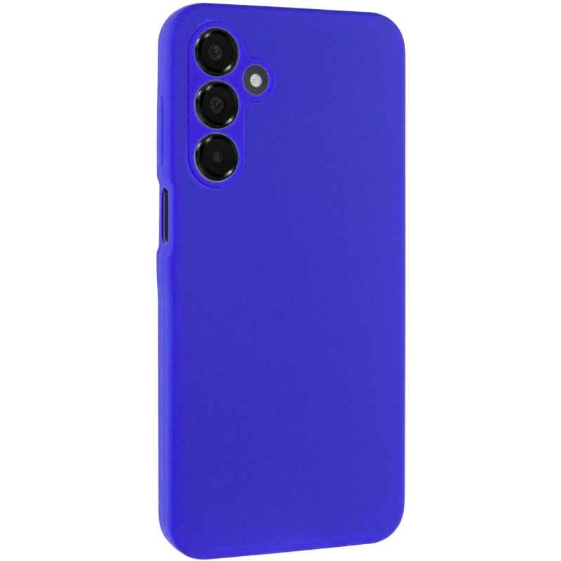 Чехол Silicone Case Lakshmi Plus с закрытой камерой для Samsung Galaxy A16 4G/5G – Синий / Iris. Фото 2 из 12
