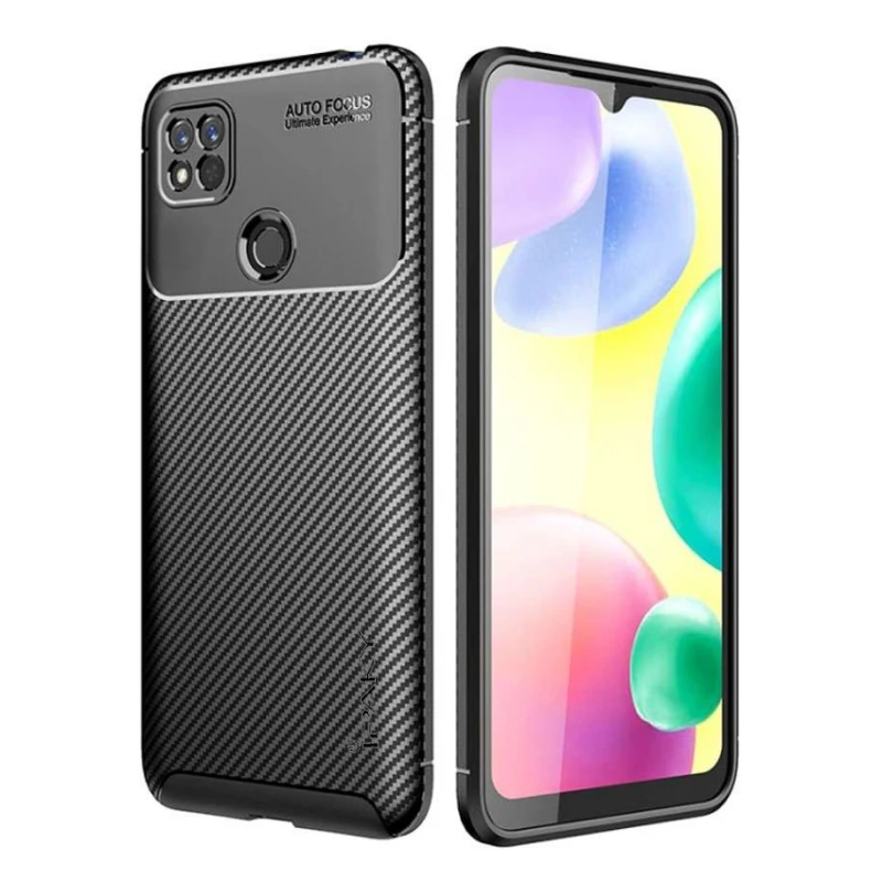 

Силиконовый чехол iPaky Kaisy для Xiaomi Redmi 10A (Черный), Чорний