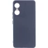 Чохол Silicone Case Lakshmi з закритою камерою на Tecno Pop 6 Pro – Синій / Midnight Blue. Фото 1 з 3
