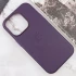 Шкіряний чохол Silicone Case Premium з MagSafe and Animation на Apple iPhone 14 Pro (6.1") – Deep Violet. Фото 4 з 9