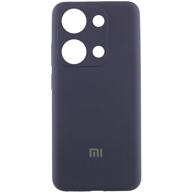 

Чохол Silicone Case Lakshmi Premium L з закритою камерою на Xiaomi Redmi Note 13 4G (Сірий / Dark Gray)