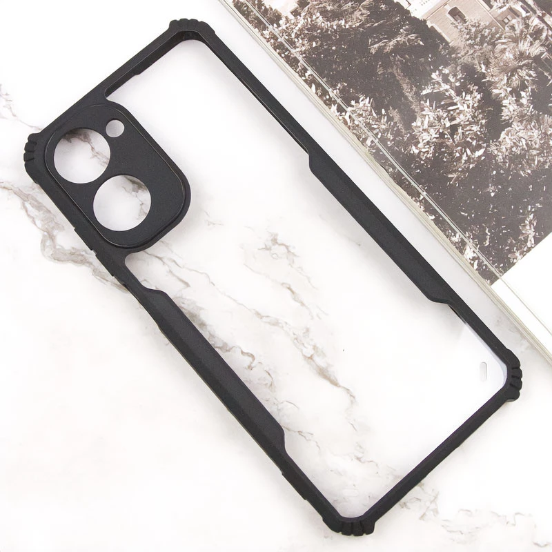 Черный TPU+PC с усиленными углами для Realme 10 4G – Black. Фото 3 из 5