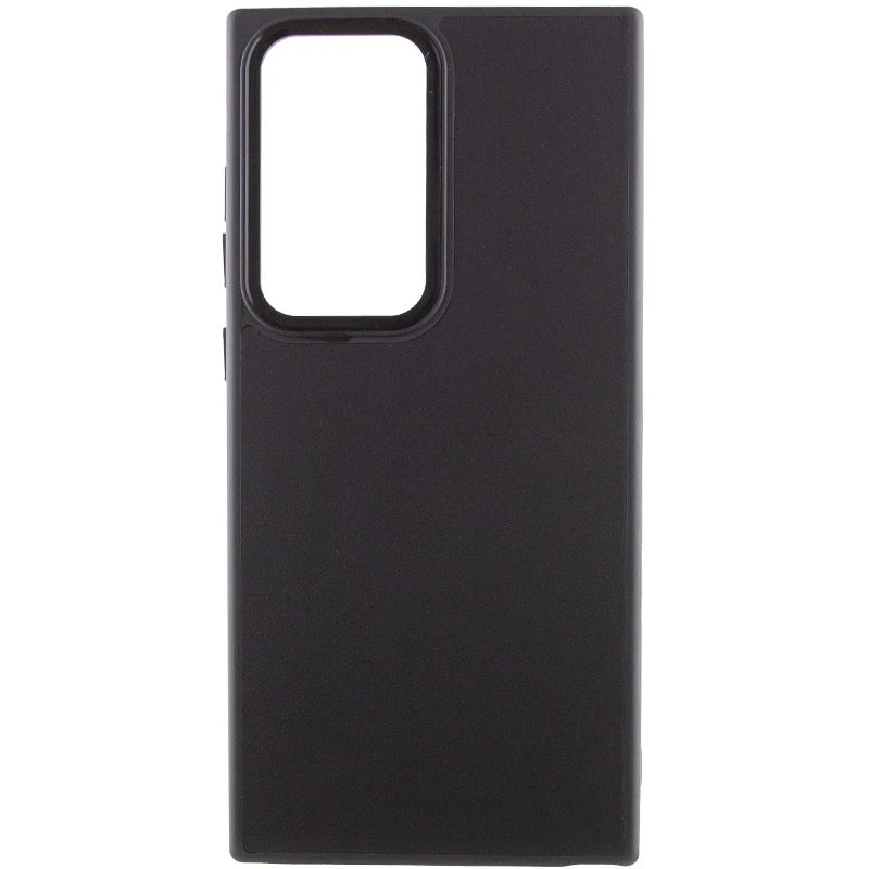 

Кожаный чехол Bonbon с металлическими кнопками Samsung Galaxy S23 Ultra (Черный / Black), Чорний / black