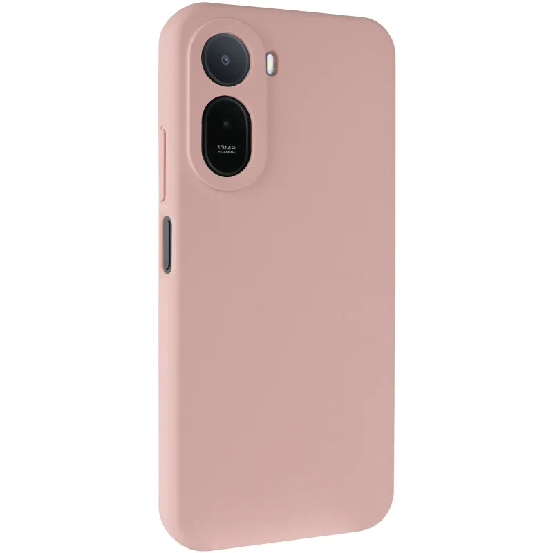 Чехол Silicone Case Lakshmi Premium з закритою камерою на Xiaomi Redmi A7 Pro 4G – Розовый / Pink Sand. Фото 1 из 6