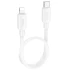 Дата кабель Hoco X96 Hyper Type-C to Lightning 20W (1m) – White. Фото 1 з 4
