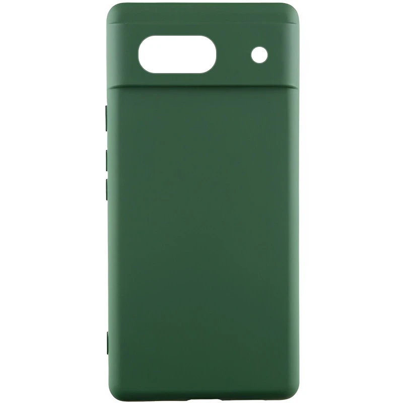 Чохол Silicone Cover Ummi Lakshmi Full Camera (AA) для Google Pixel 7a – Зелений / Dark green. Фото 1 Чохол Silicone Cover Ummi Lakshmi Full Camera (AA) для Google Pixel 7a – Зелений / Dark green. Фото 1 з 1