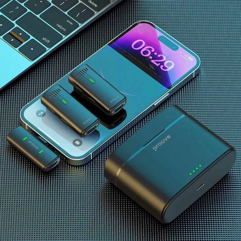 Петличный беспроводной микрофон Proove Demo Lightning – Black. Фото 2 из 3