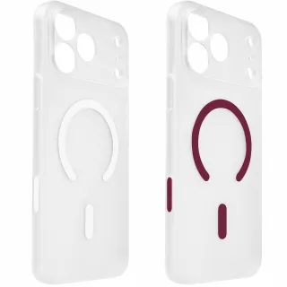 Чехол PC Slim Matte with Magnetic Fit (camera button) для Apple iPhone 17 Pro Max (6.9") фото 1 из 2