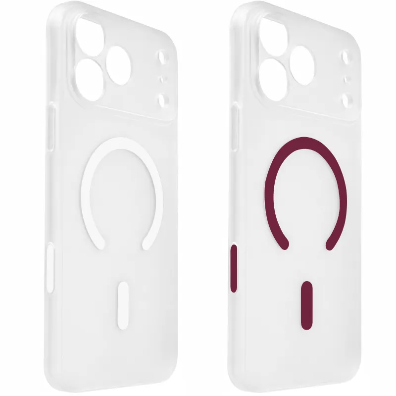 Чехол PC Slim Matte with Magnetic Fit (camera button) для Apple iPhone 18 Pro фото 2 из 2