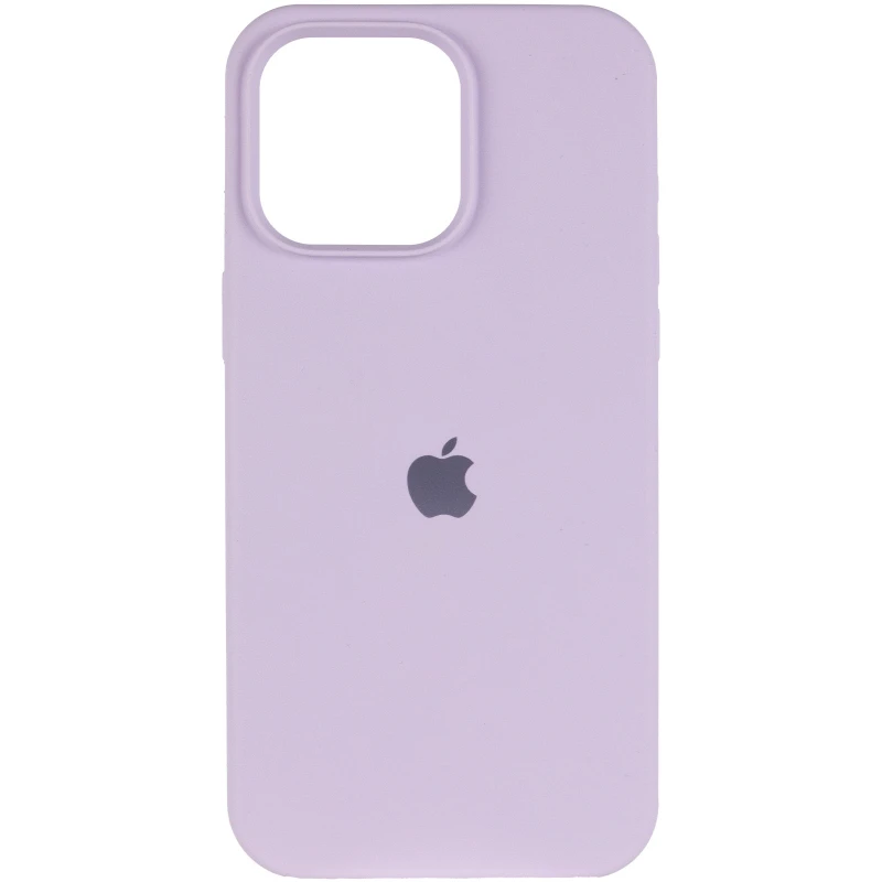Чехол Silicone Case (AA) Logo with MagSafe для Apple iPhone 11 (6.1") – Сиреневый / Lilac. Фото 3 из 6