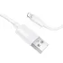 Дата кабель Borofone BX123 Leya USB to Lightning 12W (1m) – White. Фото 3 з 4