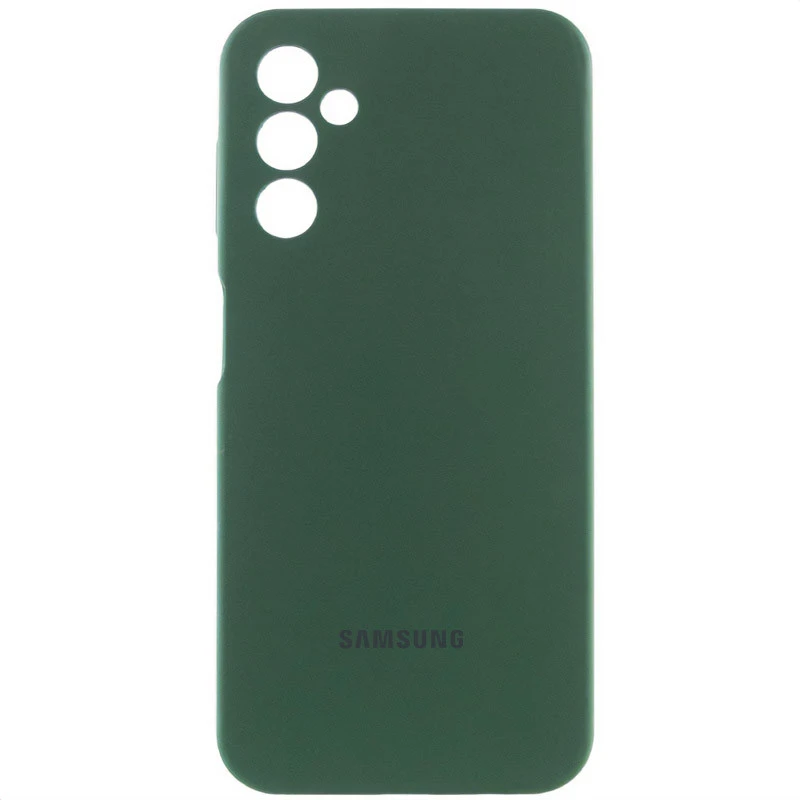 Силіконовий чохол Cover Lakshmi з захистом камери для Samsung Galaxy A05s – Зелений / Dark green. Фото 1 з 2