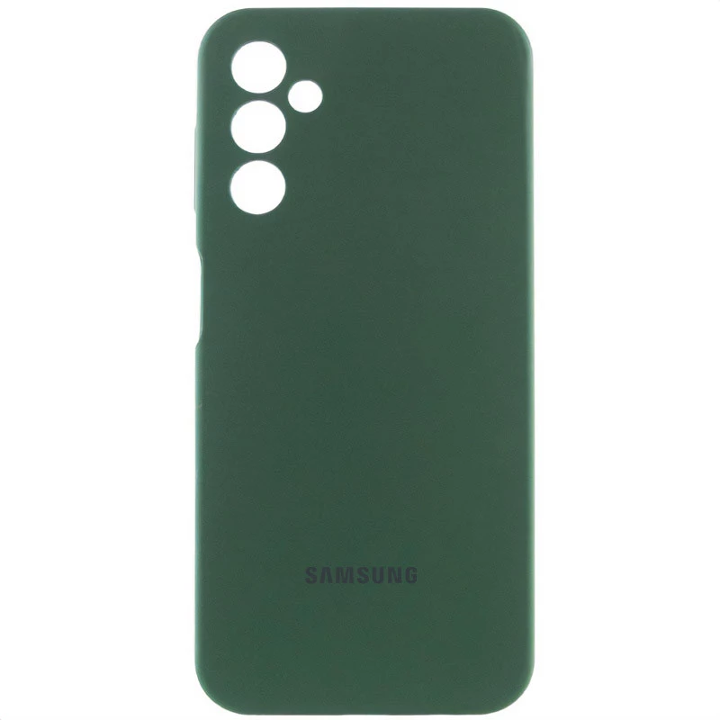 Силіконовий чохол Cover Lakshmi з захистом камери для Samsung Galaxy A15 4G/5G – Зелений / Dark green. Фото 1 з 4