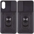 Протиударний чохол Serge Ring з захистом камери на Samsung Galaxy A03 Core – Чорний. Фото 1 з 3