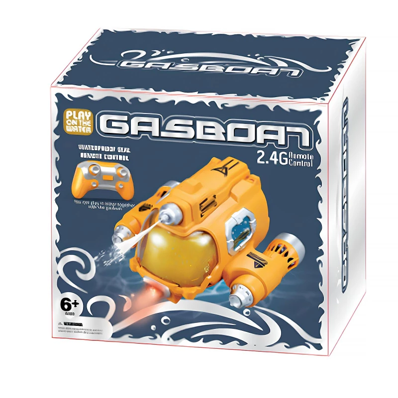 Човен на радіокеруванні SHT 3737-2AD Spray Water 2.4G – Red. Фото 3 з 3