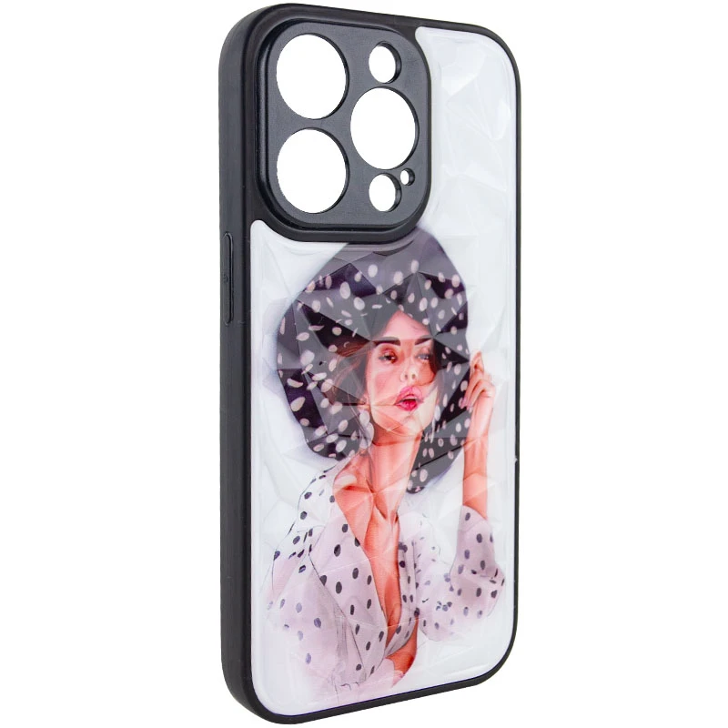 Стеклянный чехол Prisma Ladies на Apple iPhone 12 Pro Max (6.7") – Girl in a hat. Фото 2 из 5